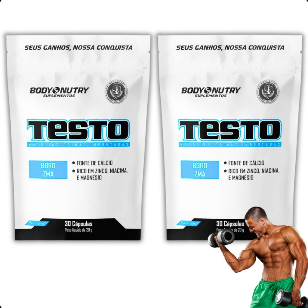 Maximize Seus Resultados Suplemento Testo para Massa Muscular