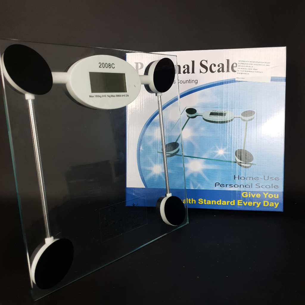 Balança Corporal Digital Quadrada 180kg