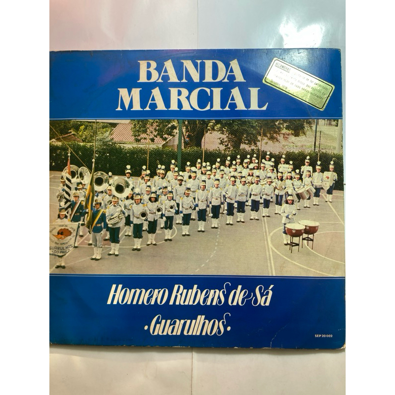 Disco de Vinil: Banda Marcial- Homero Rubens de Sá, Guarulhos