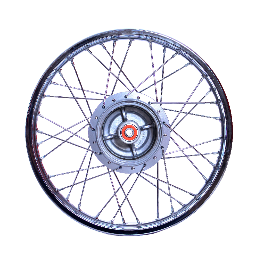 Roda Montada Traseira Yamaha XTZ 250 Lander 2009 em Diante Cubo Raio Aro 18 ferro Rolamento Fabreck