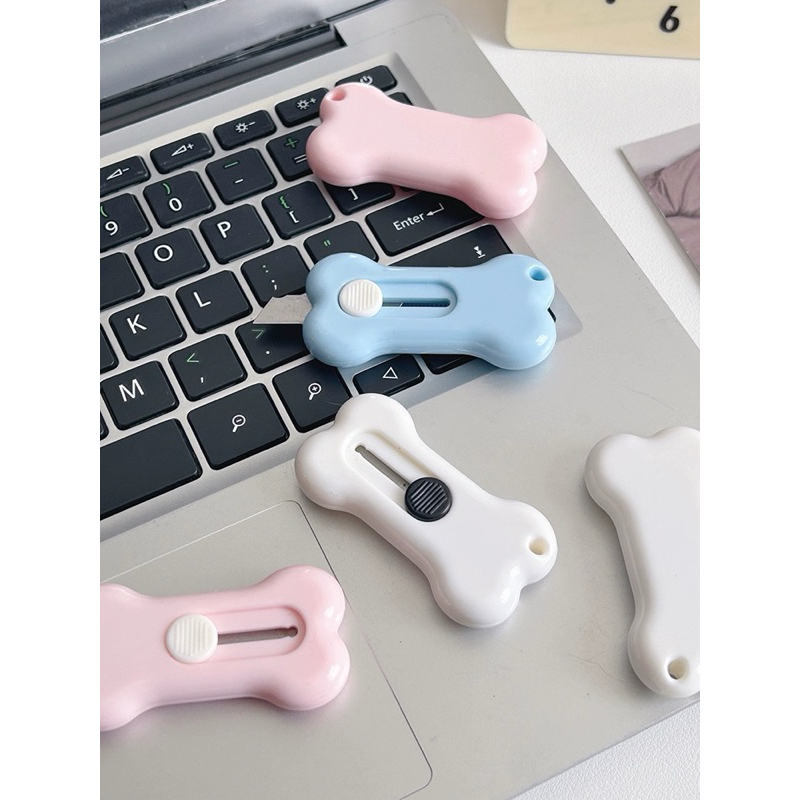 Mini Estilete Ossinho De Cachorro Pet Lançamento Fofura Animais - papelaria - escola material