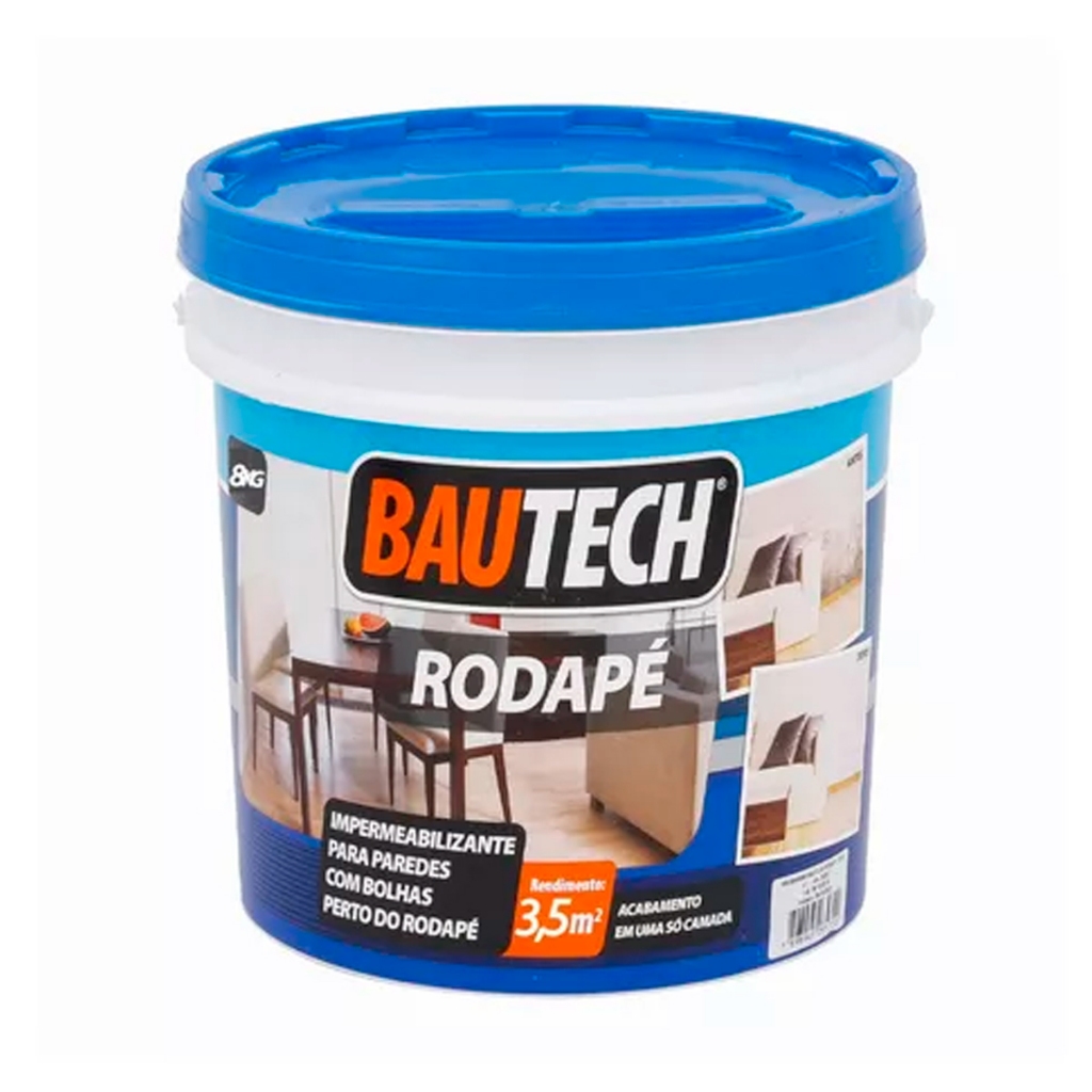 Impermeabilizante Para Mofo Bolor Umidade Bautech Rodapé 8kg em Oferta na Shopee