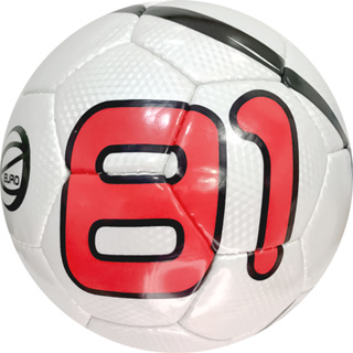 BOLA 801 EURO81 FUTSAL FUTURO COST. MICROFIBRA PEROLA/PTO/VERM em Oferta na Shopee