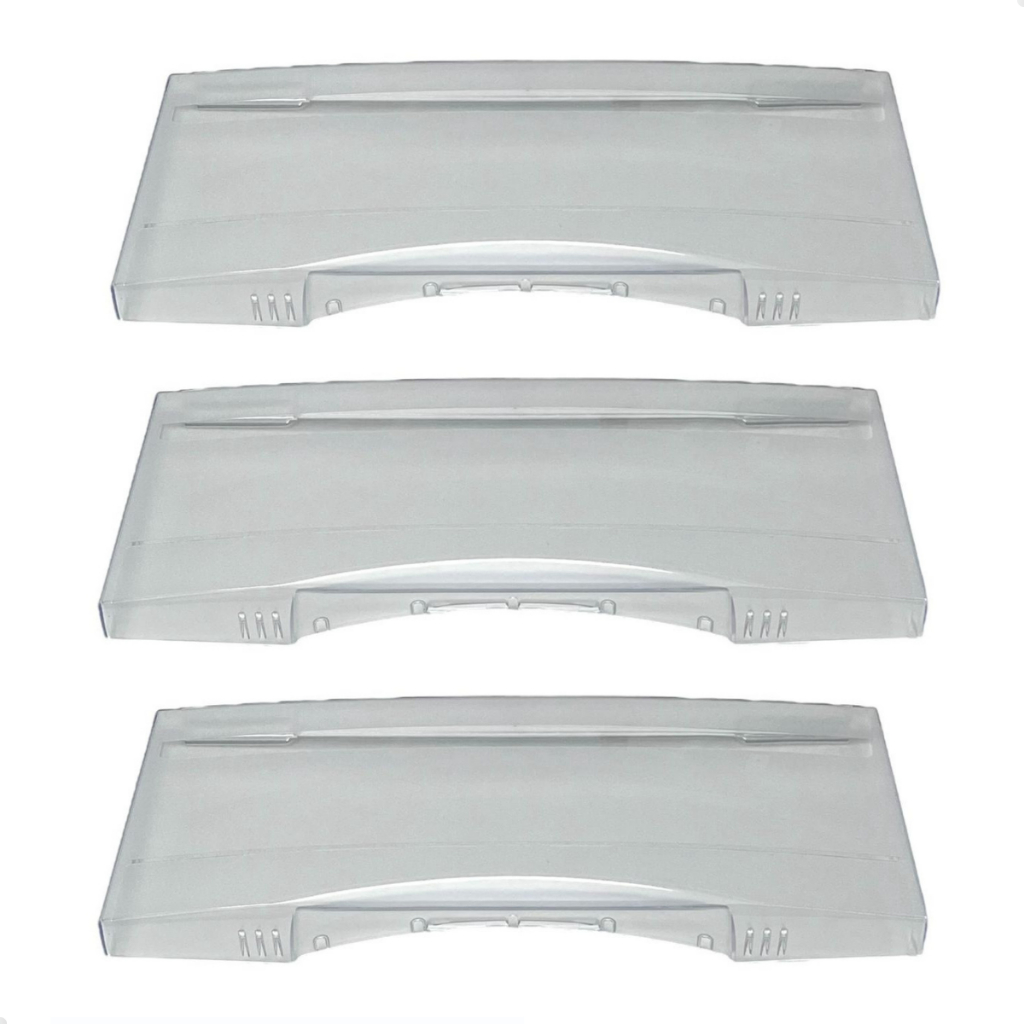 Kit 3 Tampas Gaveta Freezer Fe18 Fe26 Fe22 Ffe24 Electrolux Original