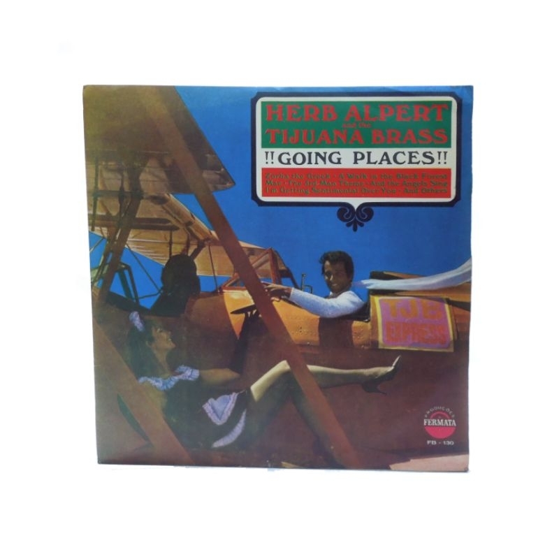LP - Herb Alpert  (!!going places!!) - Nacional  - 1965 - 12" - 33rpm  - gênero: jazz - estilo: latin jazz, easy listening