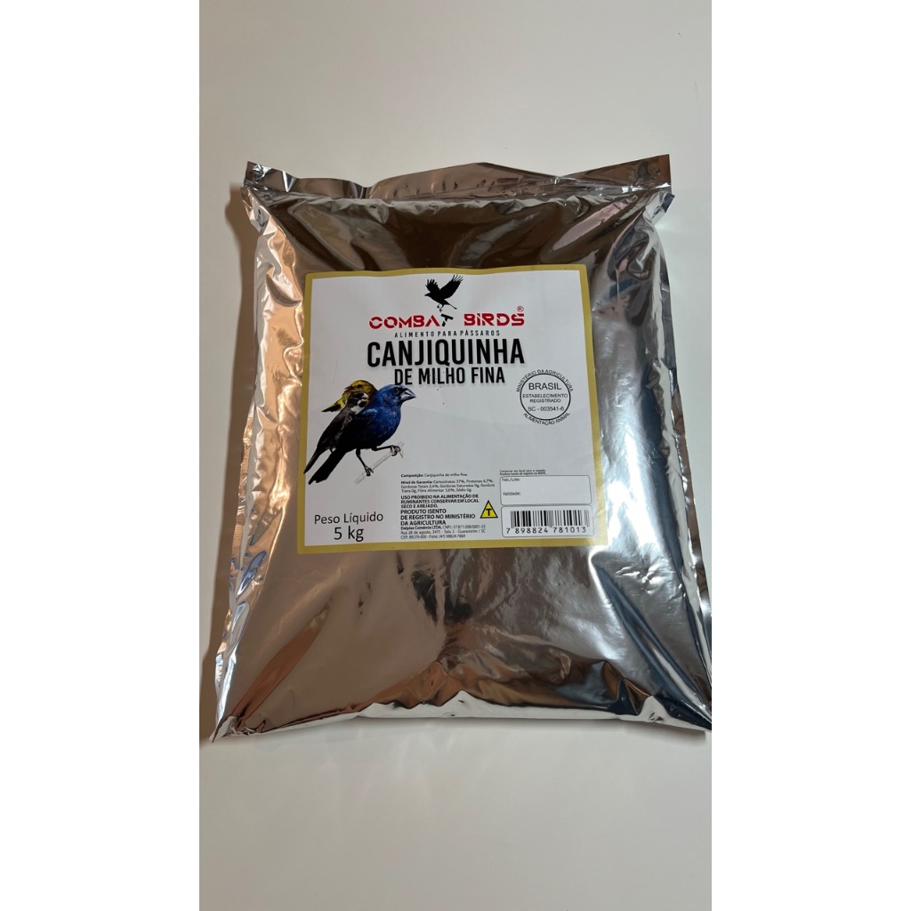 CANJIQUINHA DE MILHO FINA - ALIMENTOS PARA PÁSSAROS