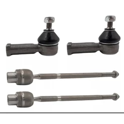 kit terminal +barra axial do corsa celta classic corsa pick Direção mecanica