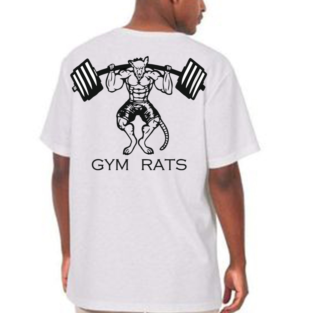 Camiseta Oversized Treino Gym Rat Gello Wolf Academia Premium Wolf Gang Style