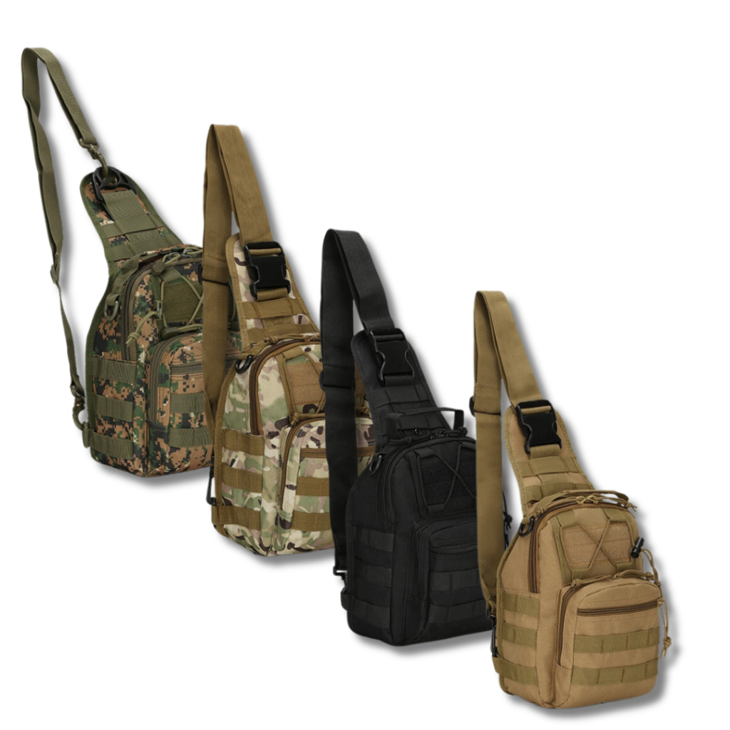 Bolsa Tática Transversal Mochila Pequena Shoulder Bag