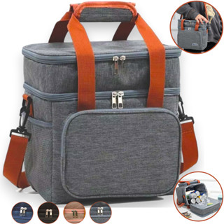 Bolsa Térmica Feminina Masculina Porta Marmita Lanche Bebida Grande Capacidade Para Piquenique Para Viagens Ao Ar Livre Na Praia Estudante Trabalho Fitness em Oferta na Shopee