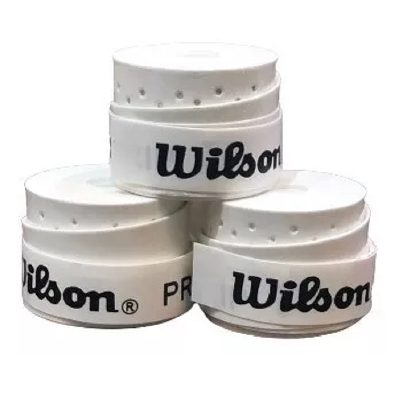 Overgrip Wilson Profile Perforated Para Raquetes de Tênis Beach Tennis, Badminton Squash Paddel