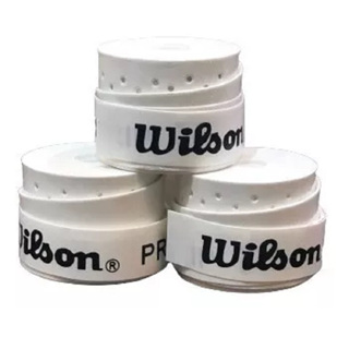 Overgrip Wilson Profile Perforated Para Raquetes de Tênis Beach Tennis, Badminton Squash Paddel em Oferta na Shopee
