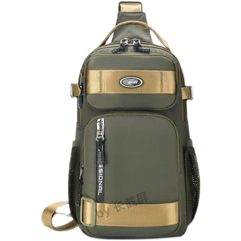 Pochete nylon Masculina / Feminina Casual / Bolsa De Ombro / Transversal em Oferta na Shopee