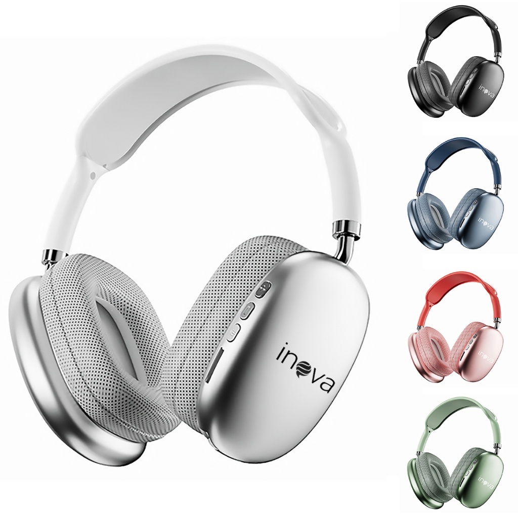 Inova Fone de Ouvido Sem Fio Bluetooth Cores Wireless Headset Cancelamento de Ruído