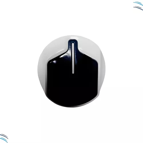 Botão Do Timer Tanquinho Suggar Lavamax 10 Kg Branco e preto