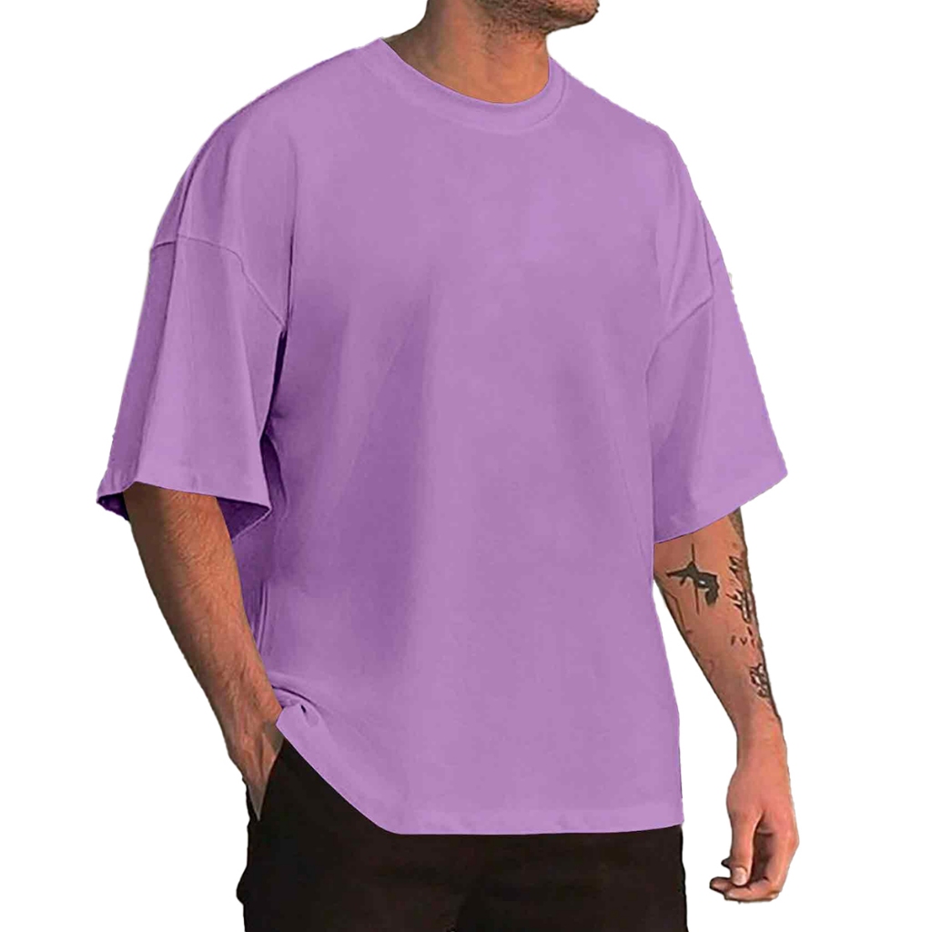 T Shirt Basica Lisa Larga Camiseta Colorida Diversas Blusa Simples Moderno Camisa Cores Casual Bordado