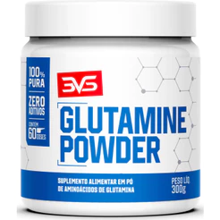 Glutamina 100% Pura Powder - Fórmula Avançada Com Insumos Importados E 5g De Glutamina Por Dose