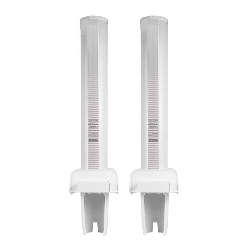 Dispenser Porta Copo Poupa Água Descartáveis Automático Kit 2 Multicopo de 150ml 180ml e 200ml em Oferta na Shopee