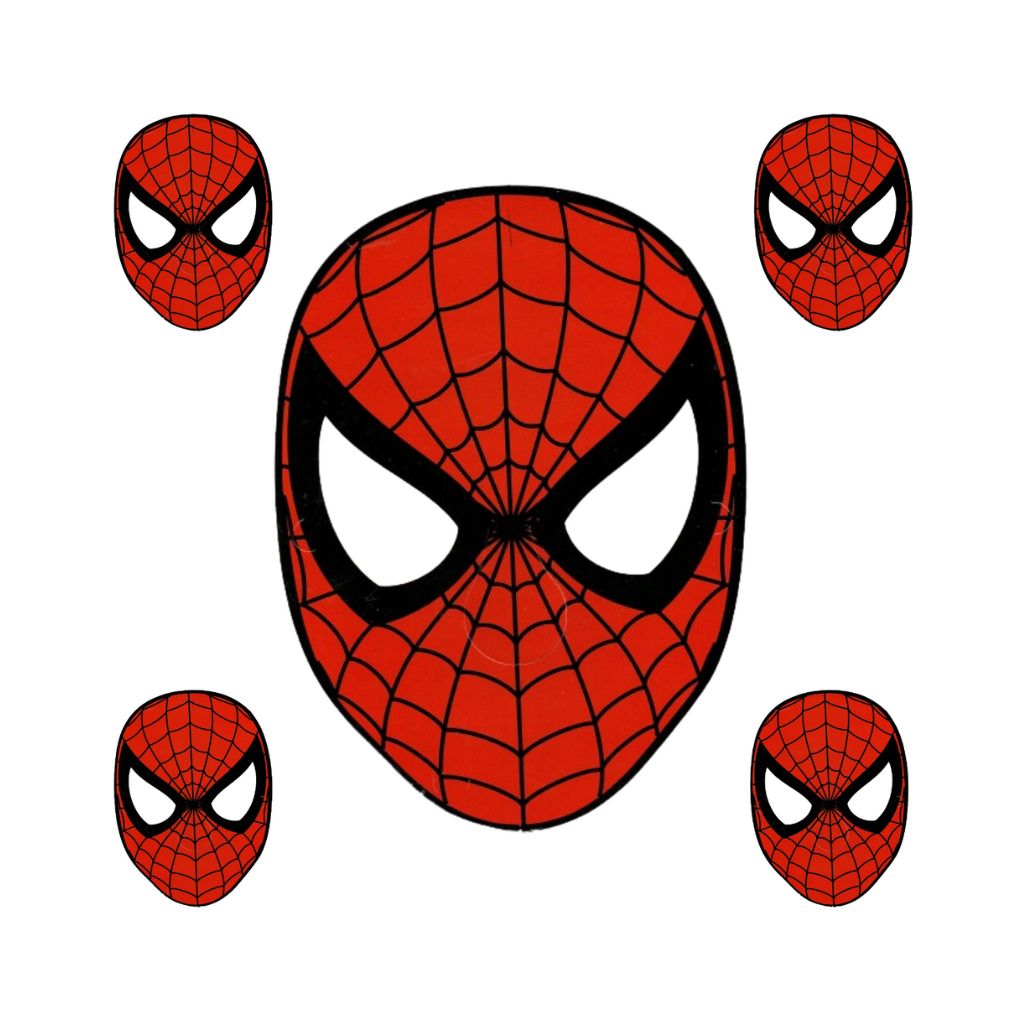 30 Máscara Homem Aranha infantil para Lembrancinhas de aniversário/Festa personagen Spiderman/Brinquedos heróis Marvel