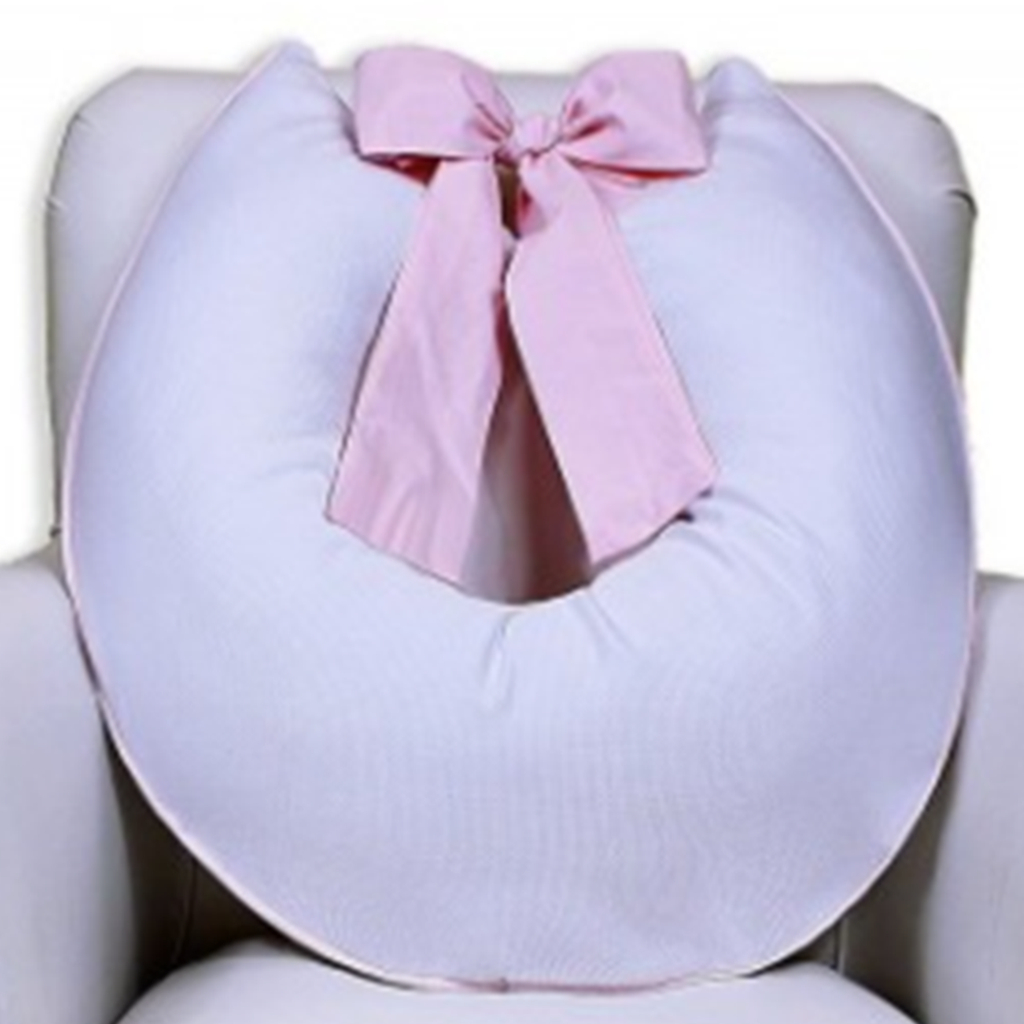 Capa Almofada De Amamentação Com Laço Modelo Luxo Tamanho Grande