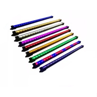 01 Barra LED Aquario Marinho ou Plantado C/ Calha Black (Preta) Jumbo e Plug 20cm a 100cm SEM FONTE em Oferta na Shopee