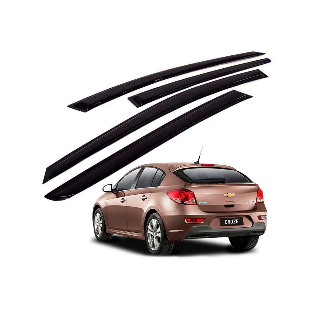 Jogo de Calhas Chuva Hatch Cruze 2011 a 2016 Winnparts em Oferta na Shopee