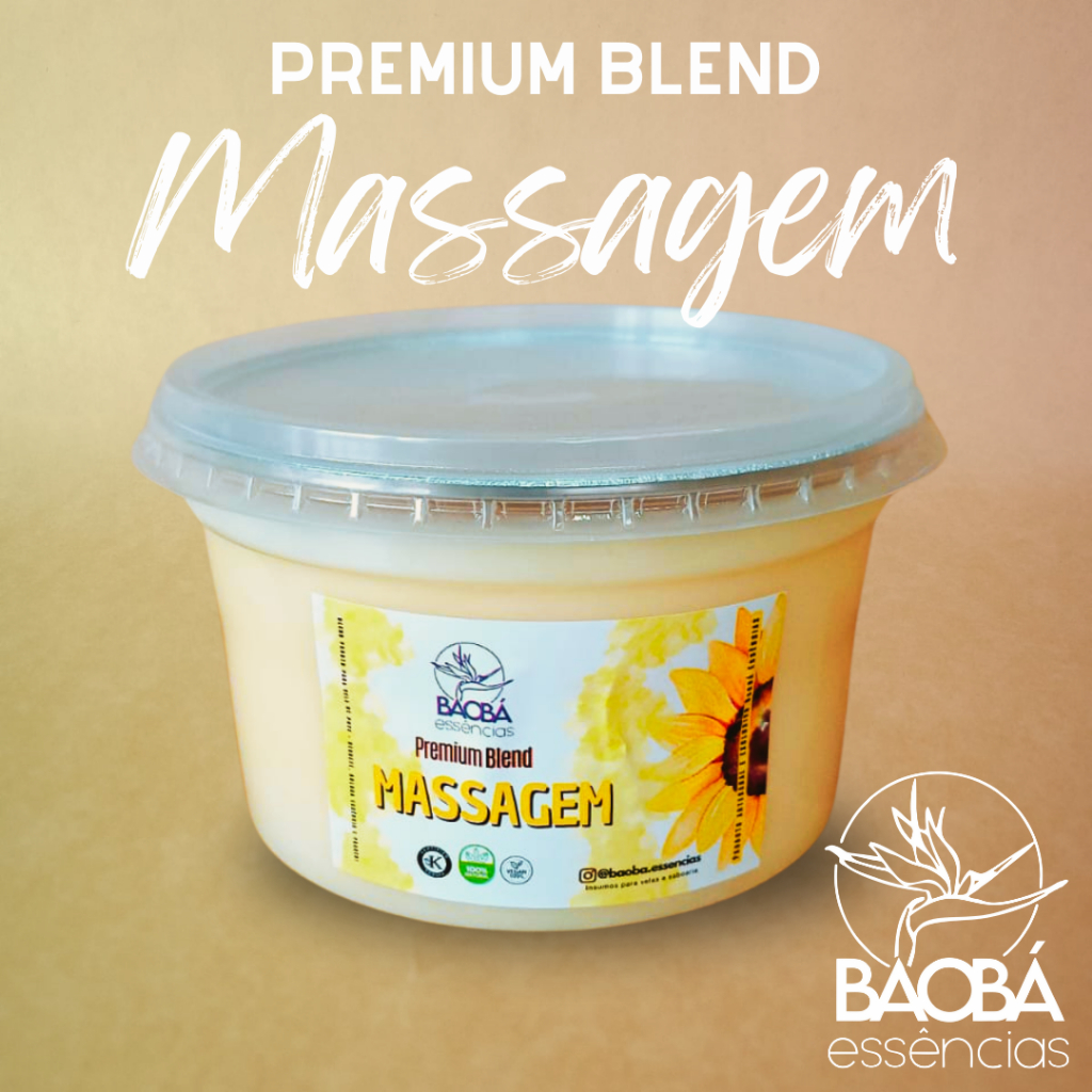 Base Pronta para Vela de Massagem - Premium Blend - Velas