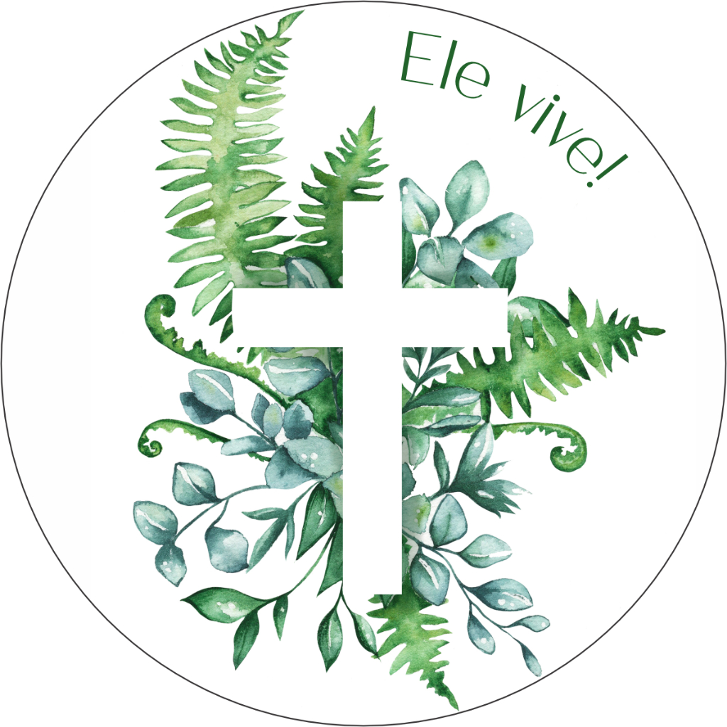 Capa para Sousplat - Mesa Posta Pascoa Cristã 2 em Oferta na Shopee