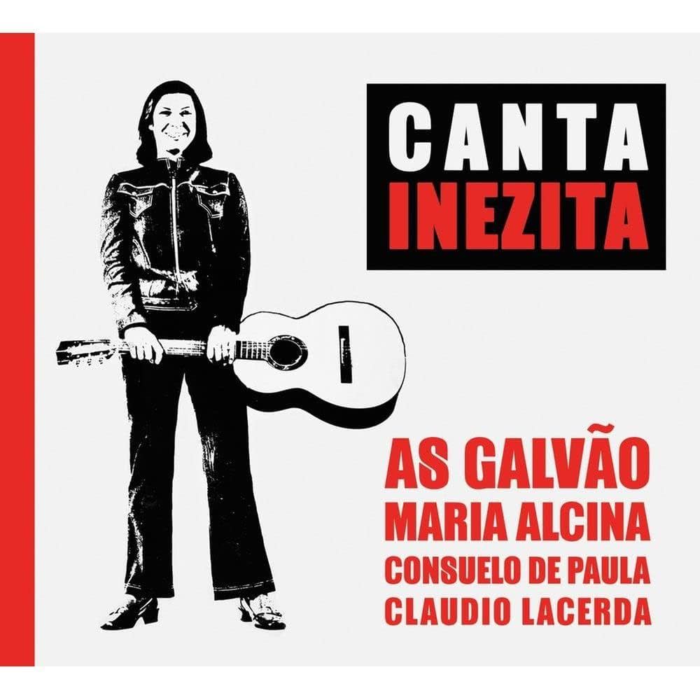 CD Canta Inezita As Galvão, Maria Alcina, Consuelo Paula, Cláudio Lacerda Novo Original Lacrado MPB