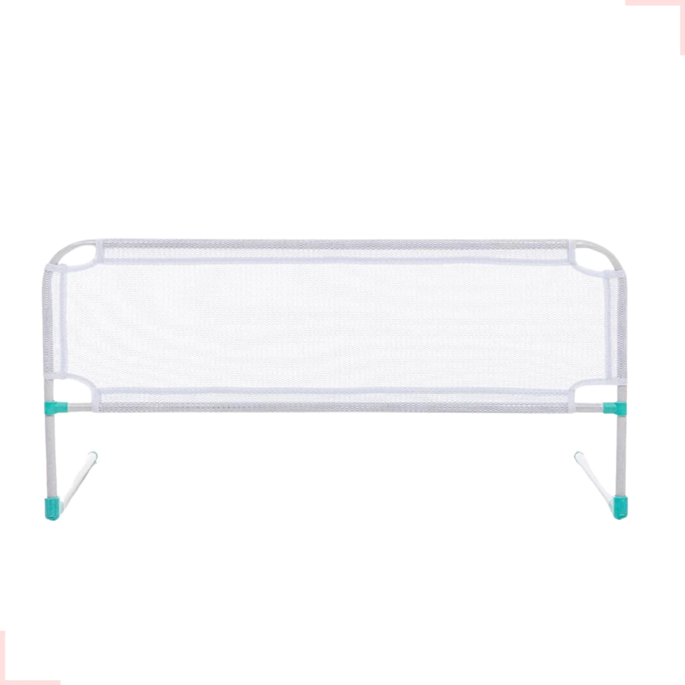 Grade De Cama Com Tela De Proteção Para Idosos E Bebês Cercado Maca