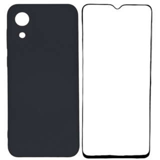 Capa Capinha Case Samsung Galaxy A03 Core Fosca Aveludada Com Proteção de Câmera + Película 3D em Oferta na Shopee