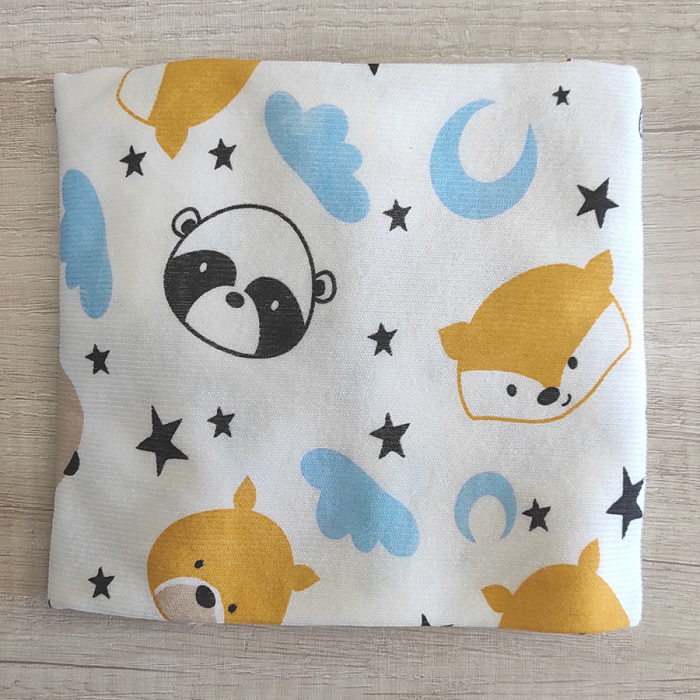 Manta Cueiro Promoção Malha Canelada Para Bebê Várias Estampas em Oferta na Shopee