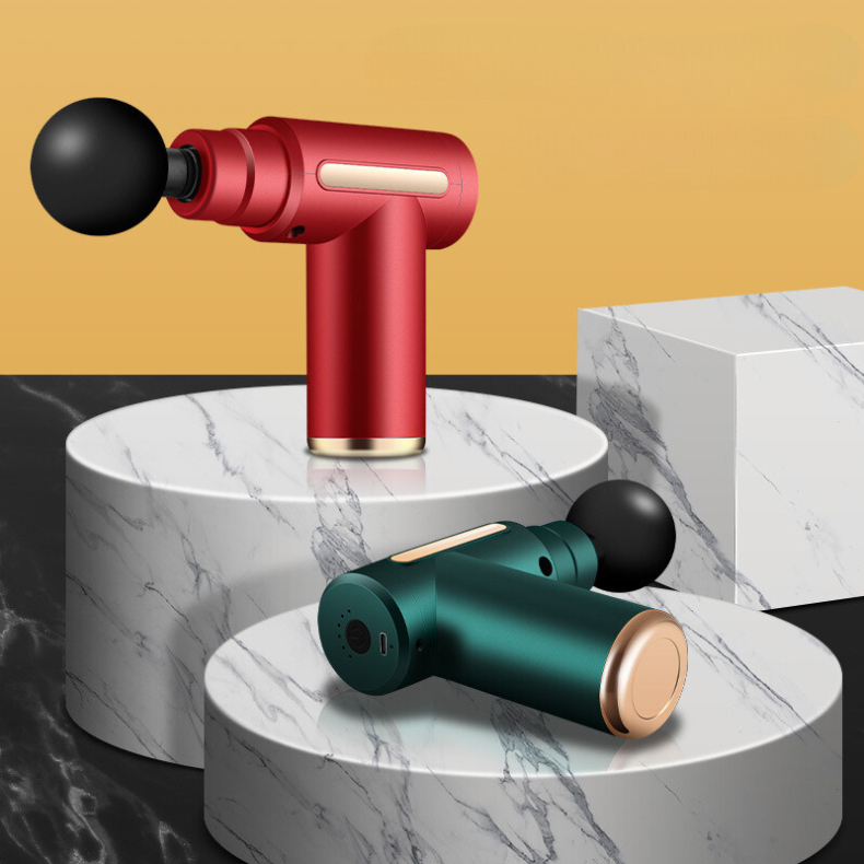 Massageador Elétrico Portátil Profissional Muscular Pistola 6 velocidades