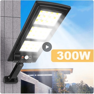 Refletor Solar Grande Poste de Led Luminaria Para Rua Sensor Controle Com 3 Funções GPT-1089 em Oferta na Shopee