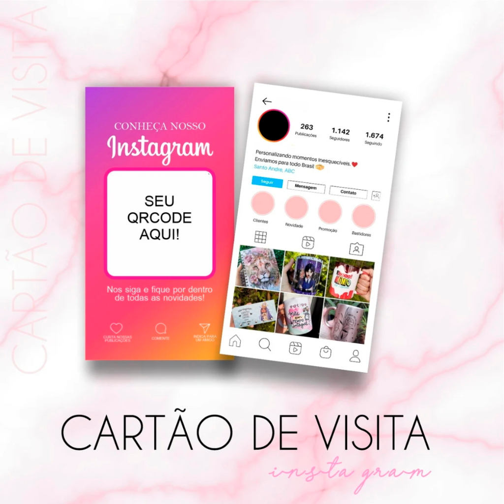 Cartão de visitas 1000 unidades Feed Arte Grátis. em Oferta na Shopee