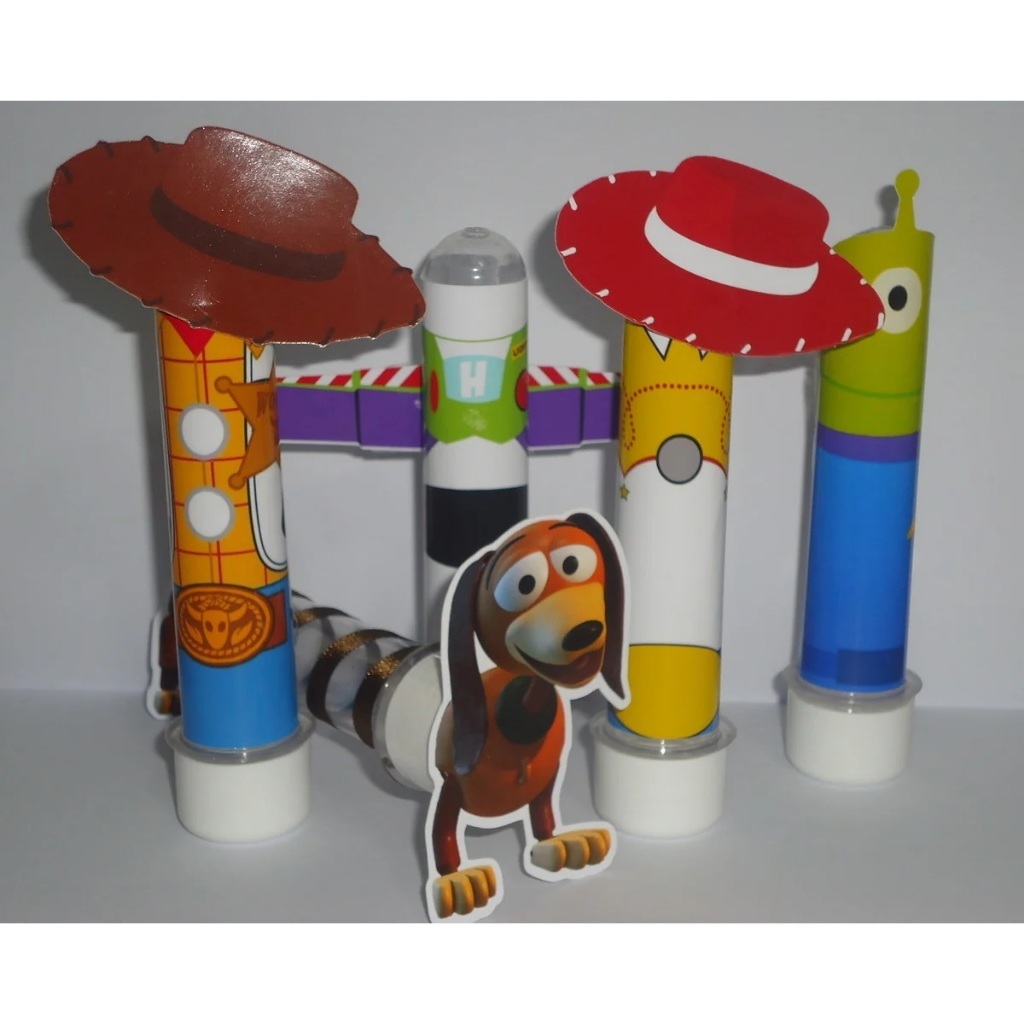 Kit Toy Story para Tubetes - Apliques e adesivos em Oferta na Shopee