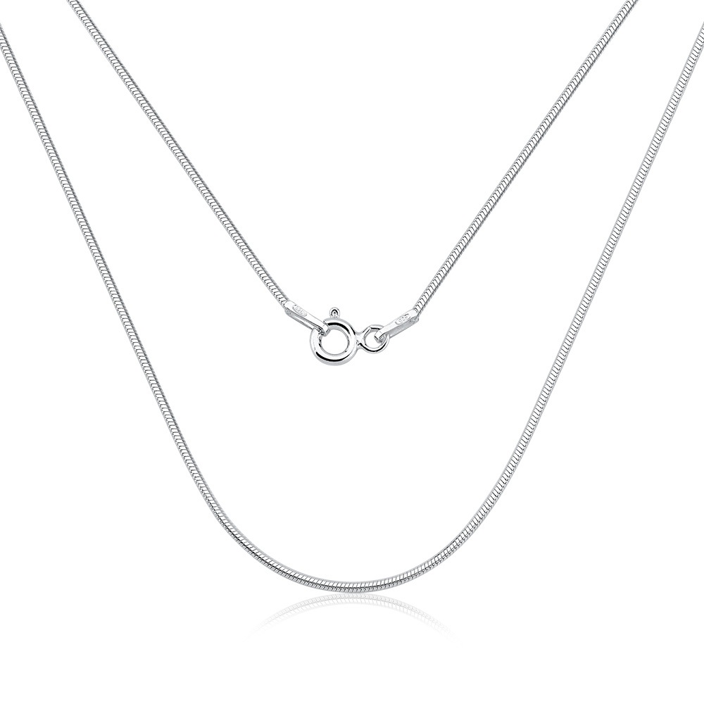 Corrente Feminina de Prata 925 Rabo de Rato Redonda 60cm 2.5mm
