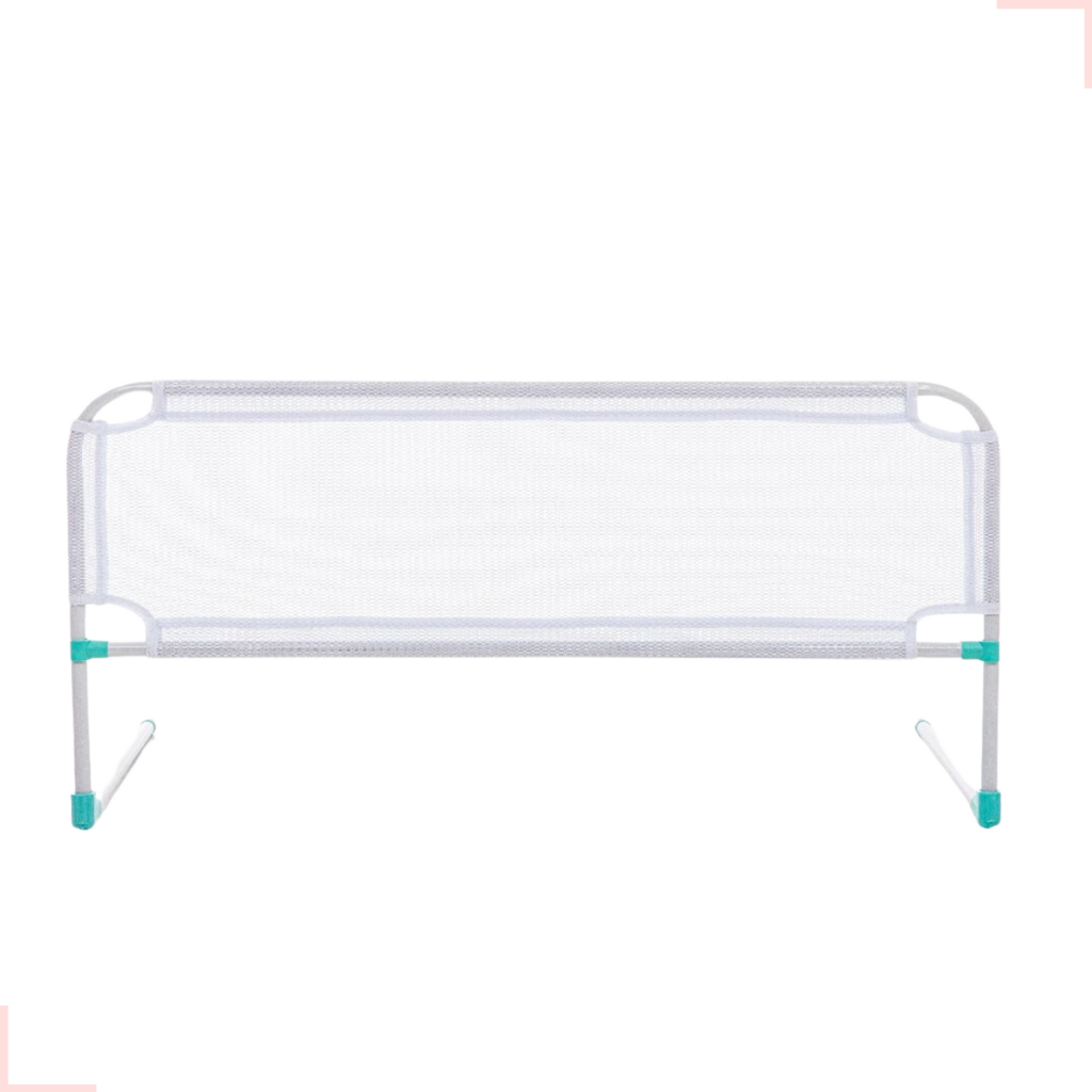 Grade De Cama Com Tela De Segurança Para Bebês E Idosos — imagem 2 de 2