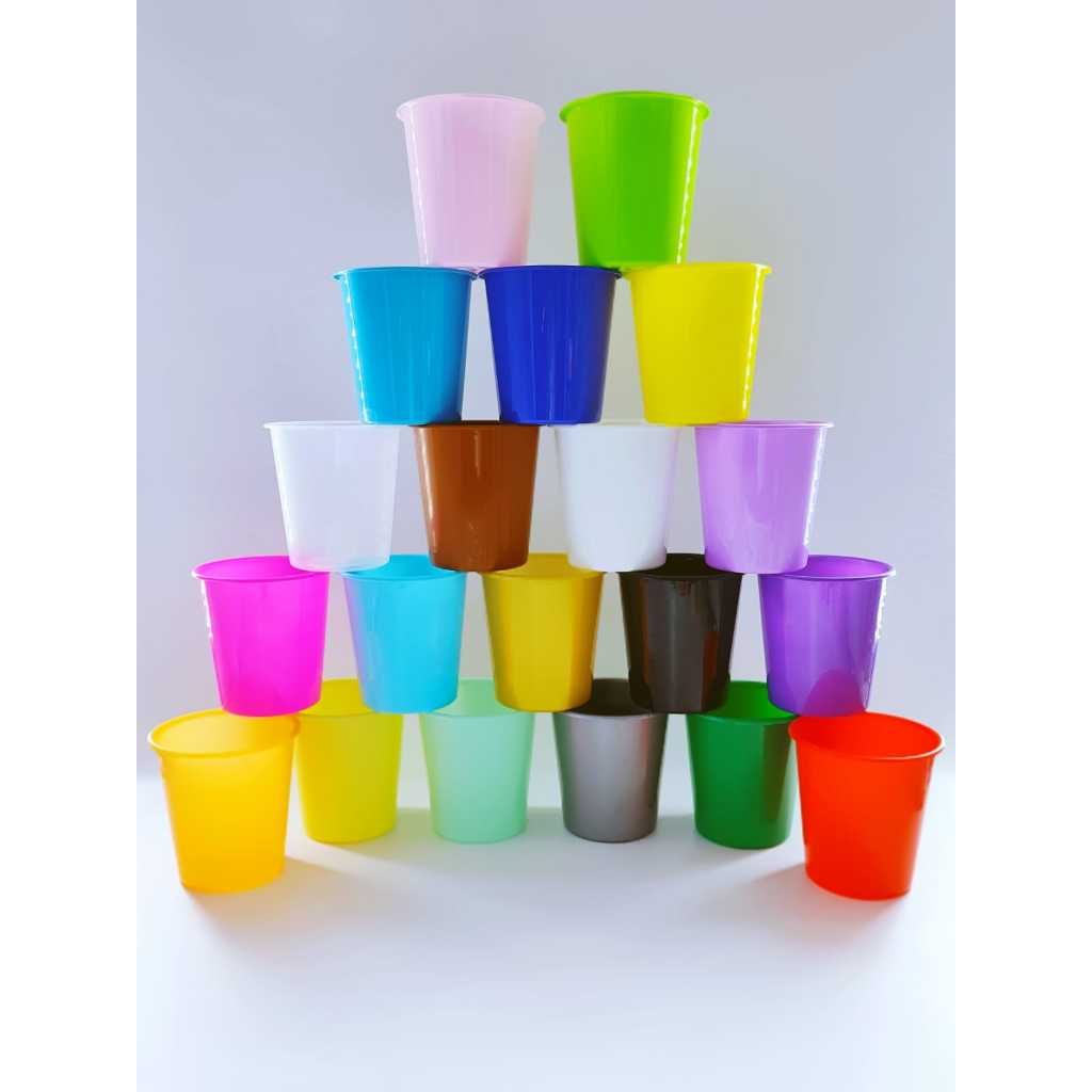 02 baldinhos de Pipoca 1 litro - Diversas Cores art milly Cineminha