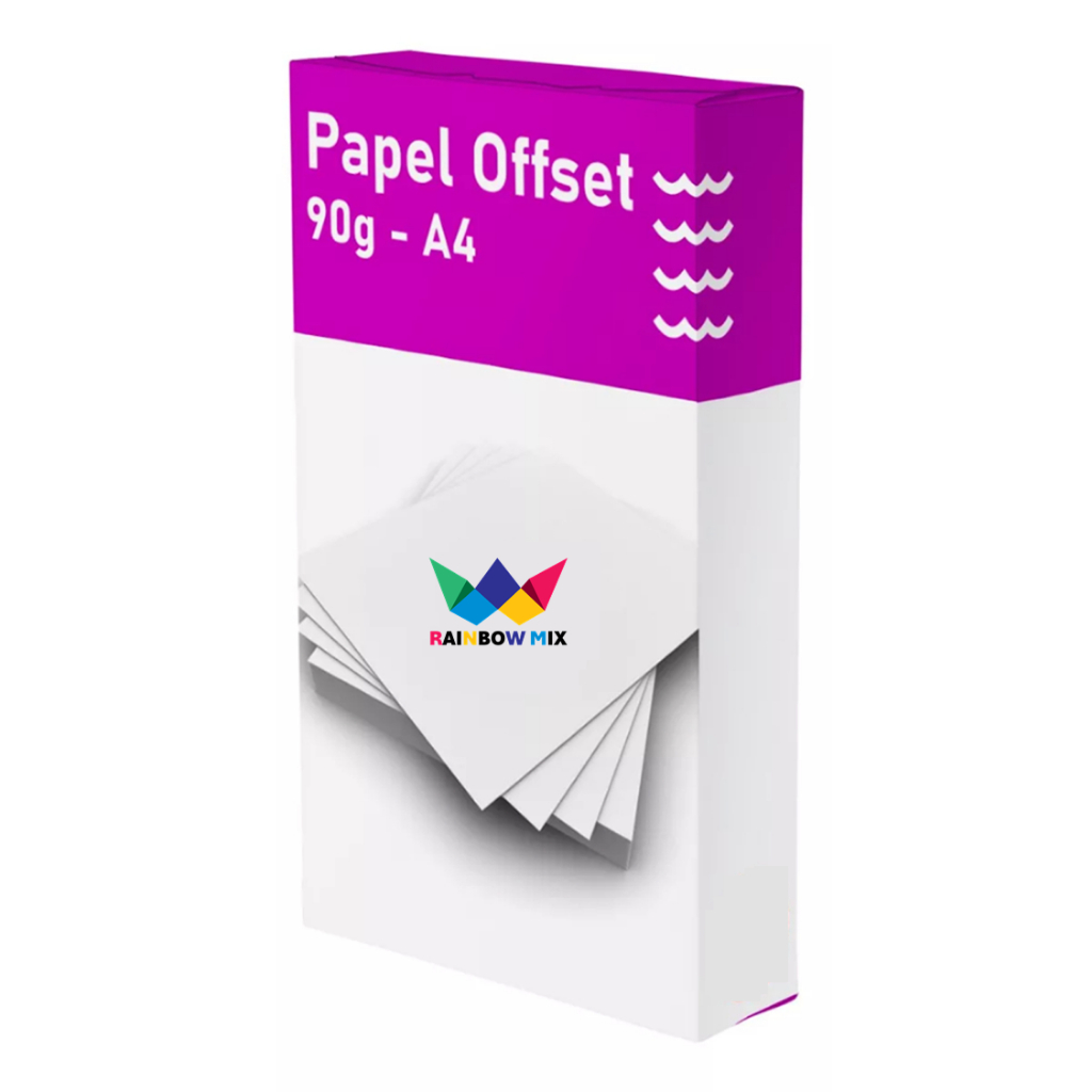 Papel Offset 90g - A4 - 250 folhas