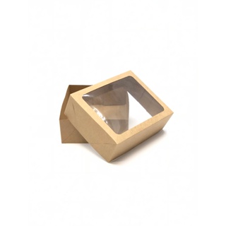 20 Caixas de Papel Cartão ou Kraft Com Visor- 19x15x6 | Para Presentes, Cosméticos ou Artesanatos em Oferta na Shopee