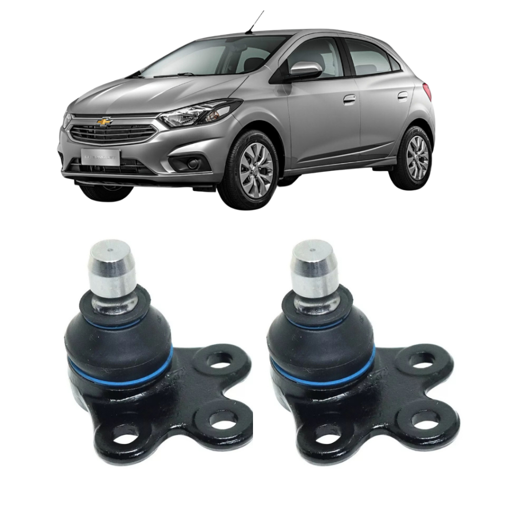 Par de Pivô da Bandeja da Suspenção do Chevrolet GM Ônix 2012 2013 2014 2015 2016 2017 2018 e 2019