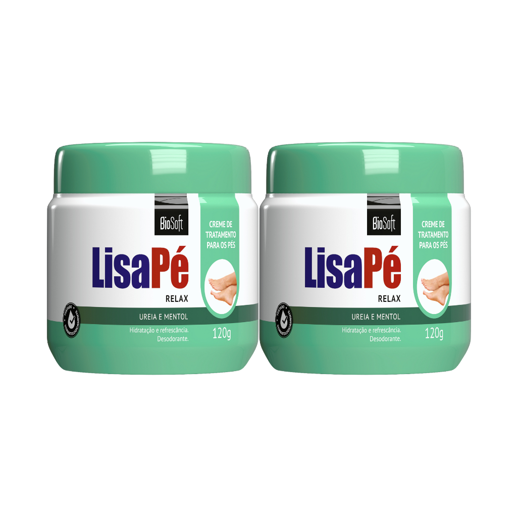 Lisa Pé Relax 120g BioSoft 2 Unidades