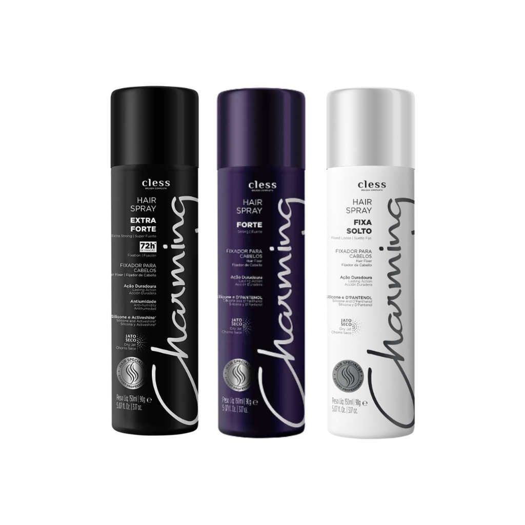 Cless Charming Hair Spray 150mL - Escolha o seu em Oferta na Shopee