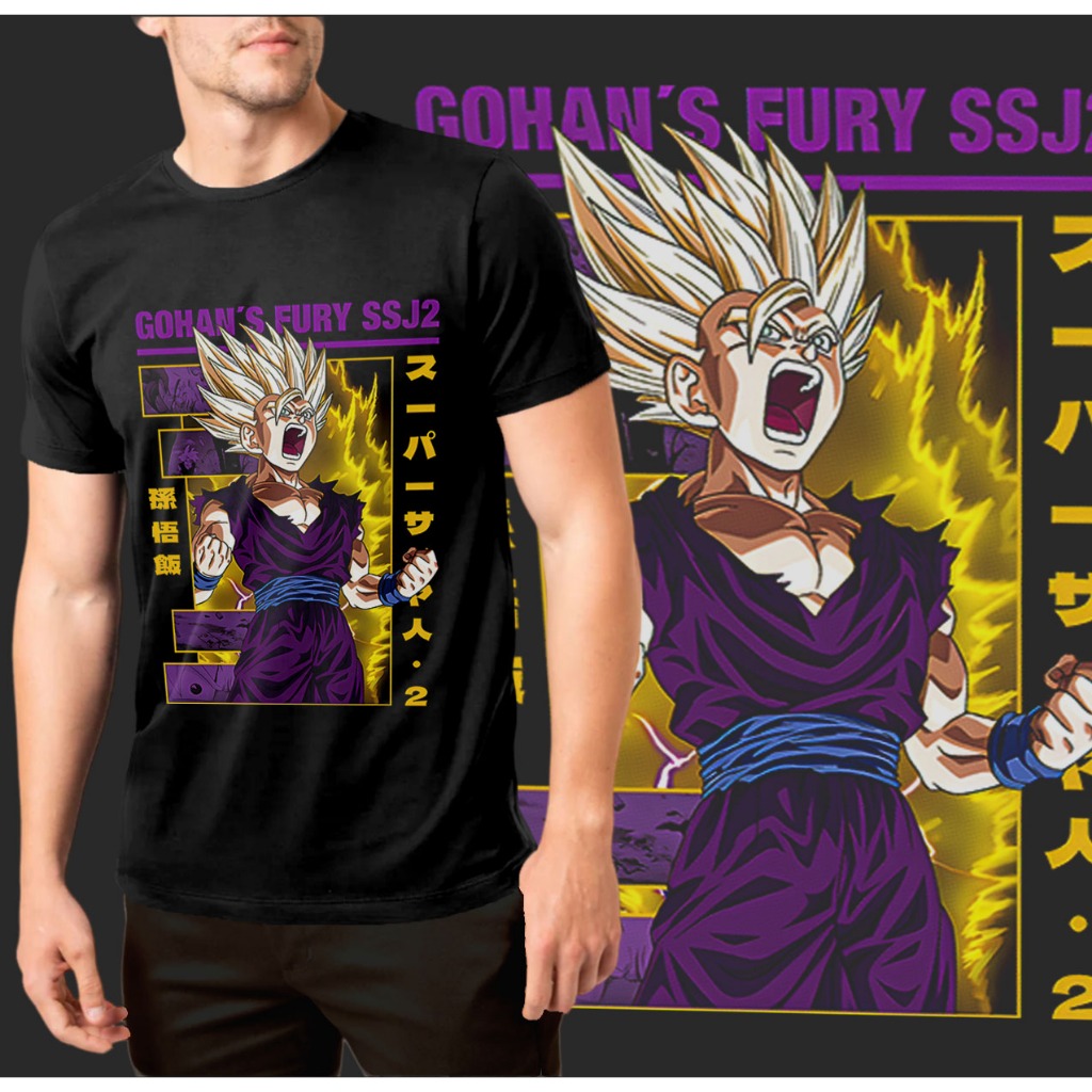 camisa gohan Dragon Ball geek nerd anime T-shit