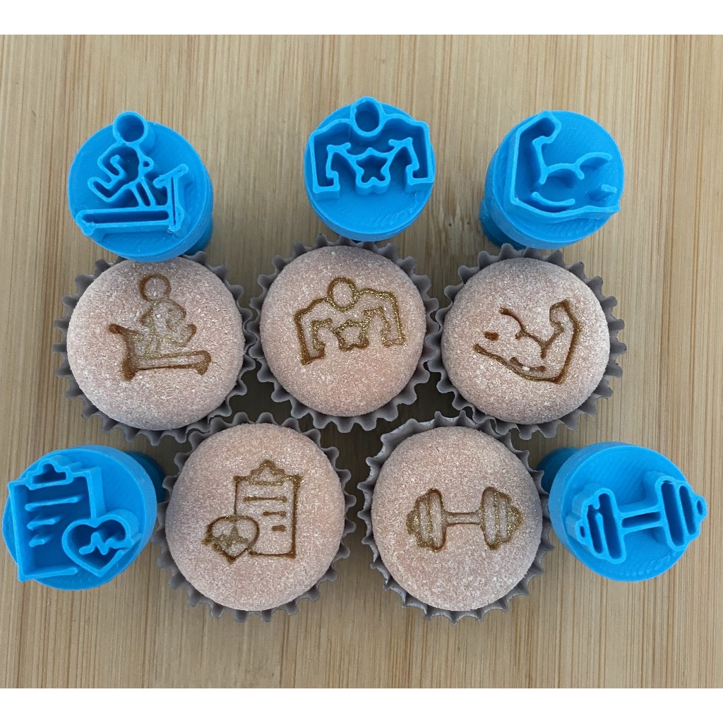 Carimbos para Doces Brigadeiro - Academia