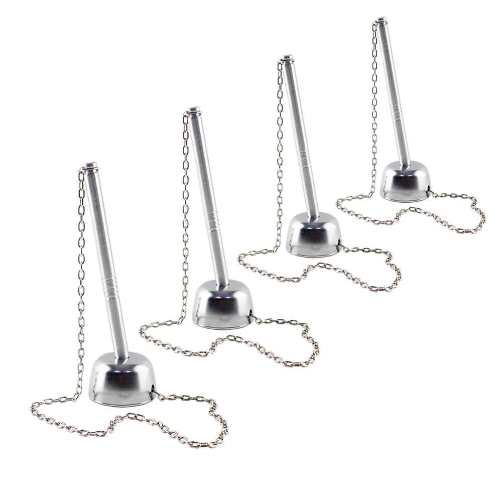 Kit 4 Caneta Fixa com Corrente Resistente p/ Balcão e Mesa em Oferta na Shopee