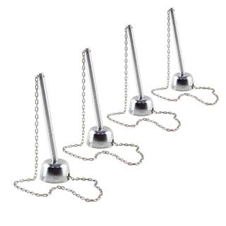 Kit 4 Caneta Fixa com Corrente Resistente p/ Balcão e Mesa em Oferta na Shopee