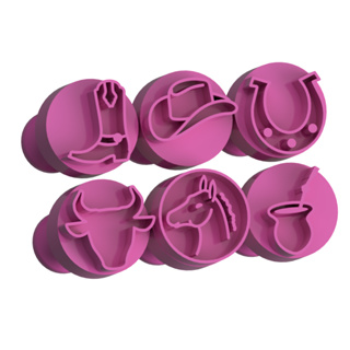 Carimbos para Docinhos Boiadeira em Oferta na Shopee