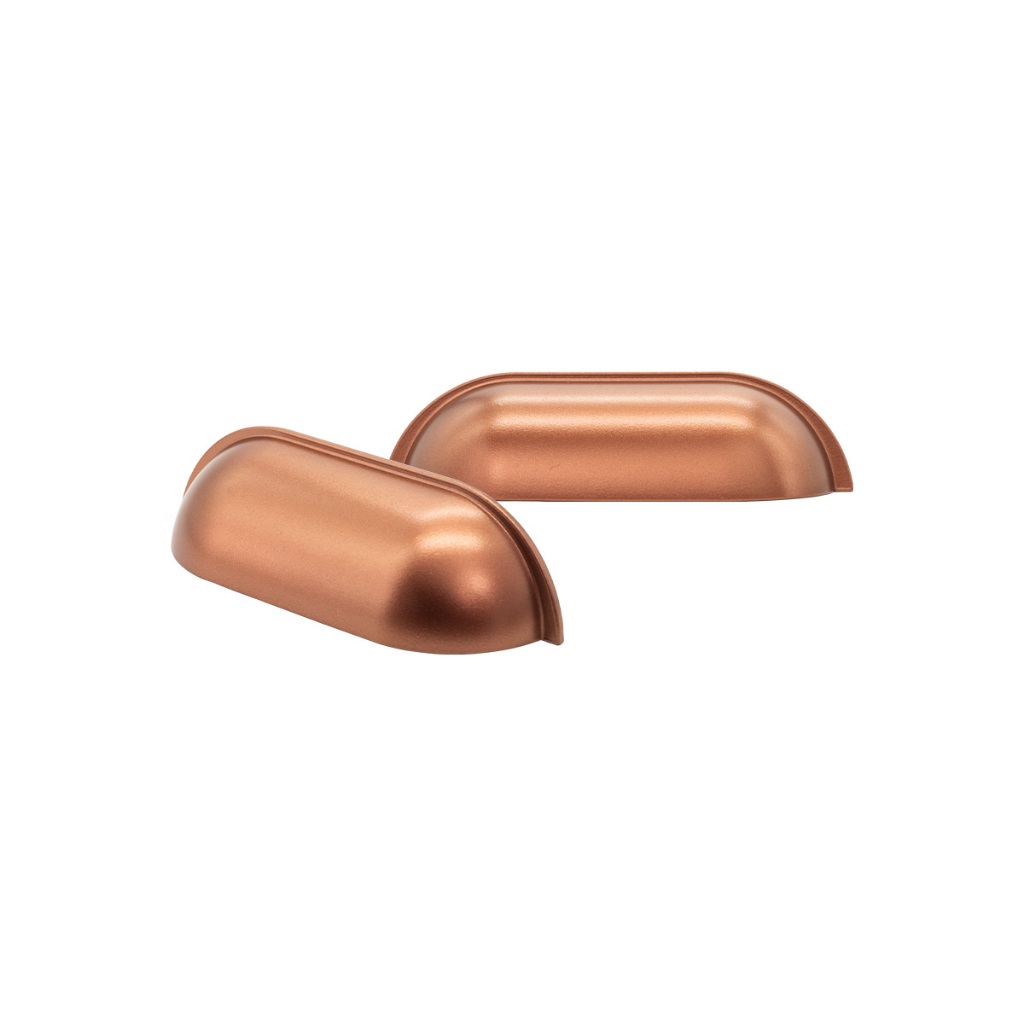 2 Unidades Puxadores Modelo Concha Para Quarto Cômoda Gaveta Gales 64mm